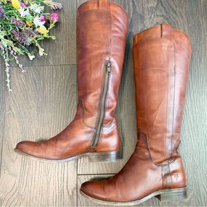 Frye Paige Leather Tall Riding Boots